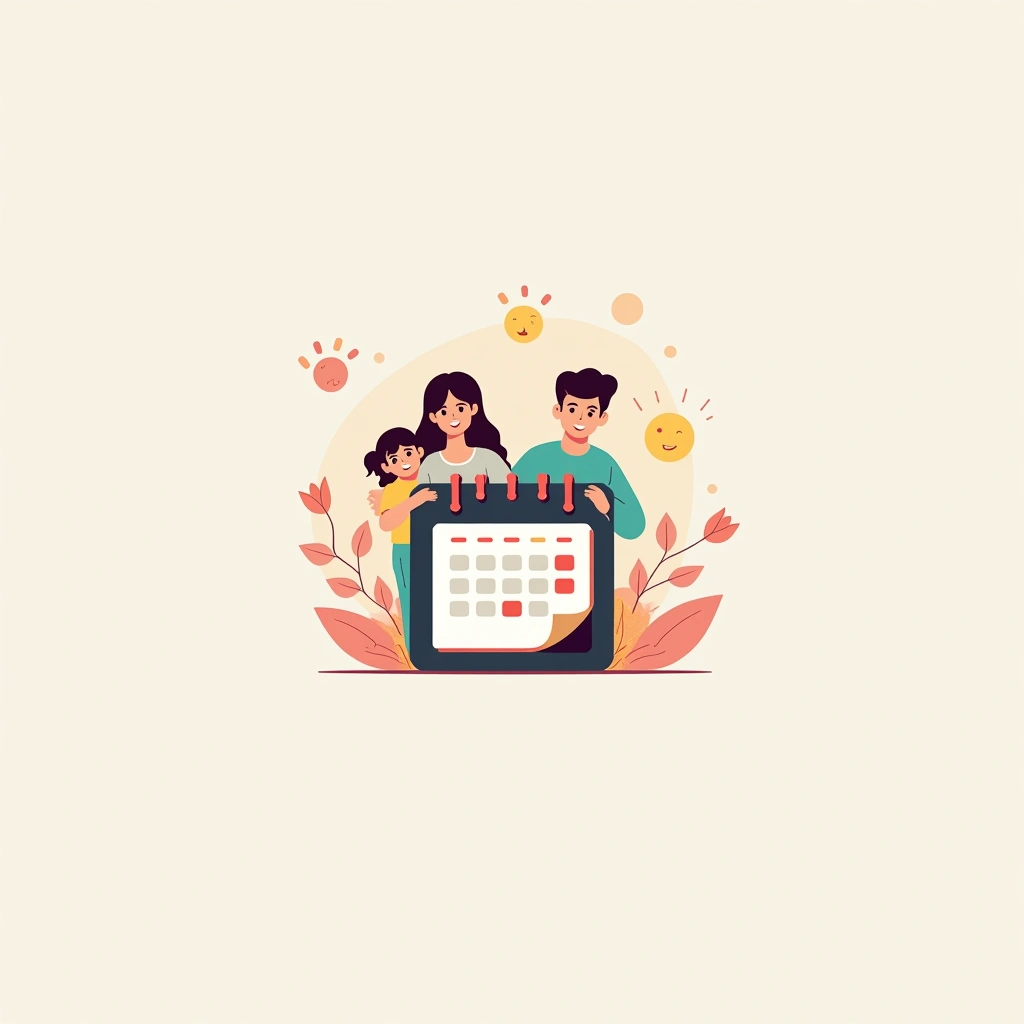 Strategic family time blocking Image