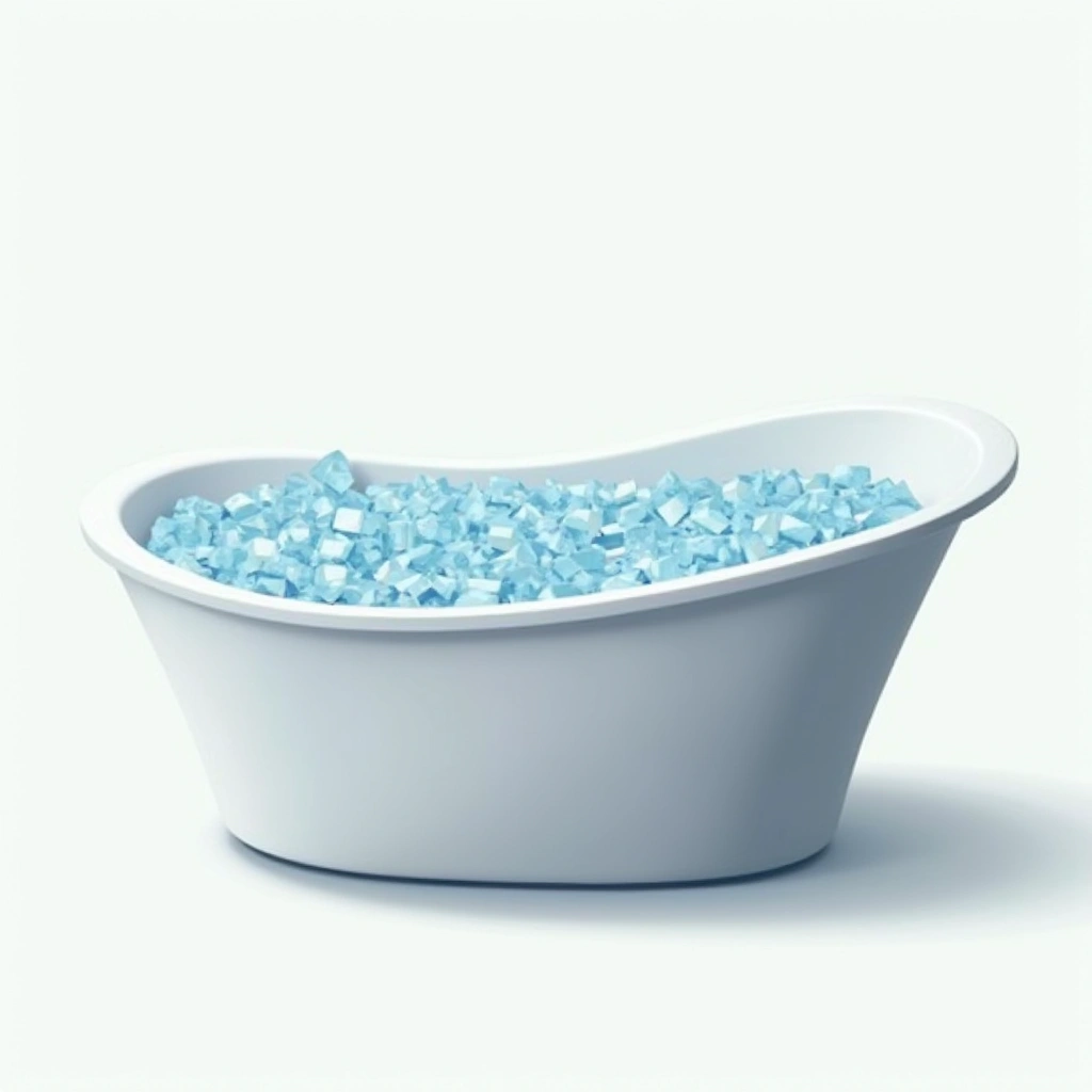 Cold plunge therapy Image